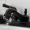 Kingston Brass 4" Centerset Bathroom Faucet, Matte Black KB600NML - alternate 4